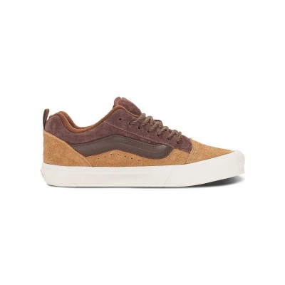 кеды оливковые Vans Knu-Skool «Olive Brown» 1