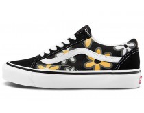 Кеды черные с рисунком Vans Style