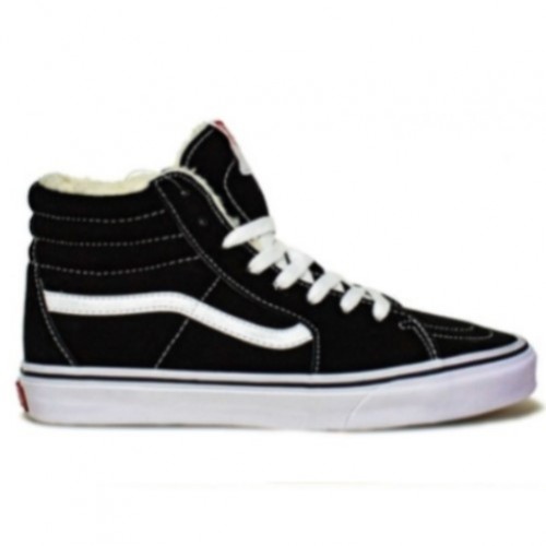 Vans sk8 hi shop black and white